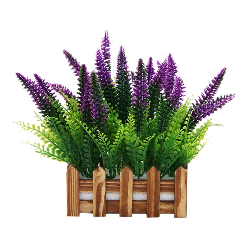 栅栏假花仿真花绢花塑料插花艺干花束客厅家居室内装饰品摆件摆设