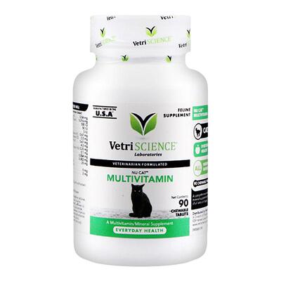 VetriScience美毛护肤猫咪维生素