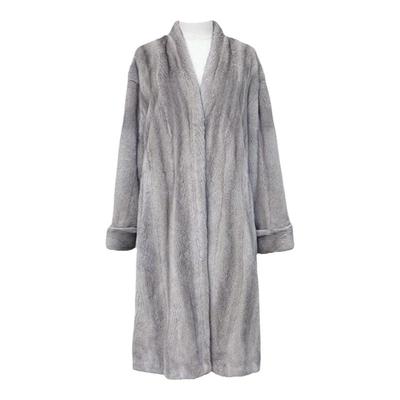 茉萱复古全抽刀貂皮大衣进口水貂