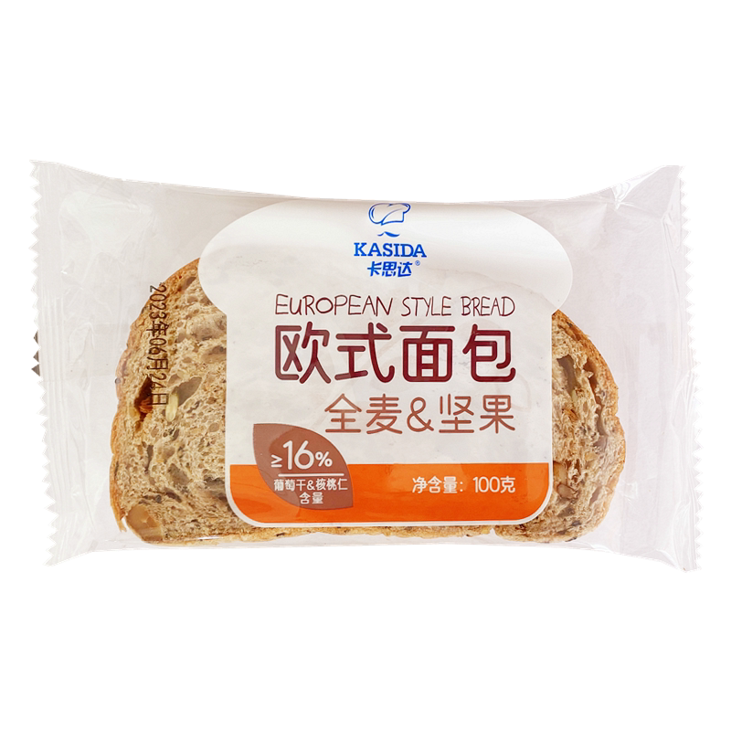 卡思达欧式面包健康代餐早餐即食