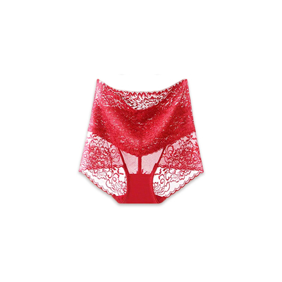 蕾丝本命年女士大红色内裤女款短裤衩袜子内衣套装2026马年属马人