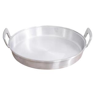 铝锅平底锅无涂层煎鸡蛋牛排不粘锅烙饼专用锅平底家用老式煎锅