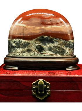 摆件草花石中式客厅书房