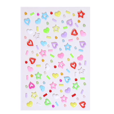 甜妹影楼生日甜美写真贴脸饰品