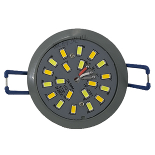 一体化led光源客厅灯吸顶灯水晶灯改装LED射灯5w白光暖光变光灯板