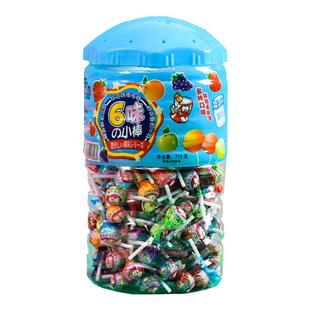 六一儿童节小零食奖励学生6味糖果创意可乐味分享迷你小支棒棒糖