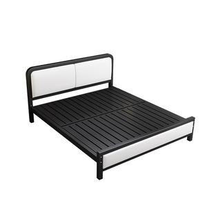 铁艺床双人床家用1.8现代简约不锈钢铁架子床1.5米加厚加固单人床