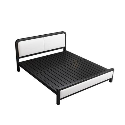 软包铁艺床双人床铁架子床1米5