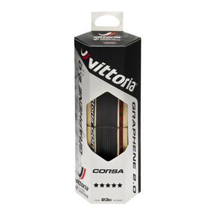 维多利亚Vittoria公路车外胎CORSA石墨烯自行车黄边700C折叠轮胎