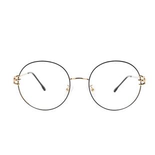 畹町爪子圆框眼镜框女可配度数近视眼镜素颜神器简约百搭镜框男潮