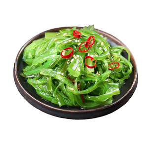 裙带菜丝开袋即食海带丝日料寿司凉拌菜小袋寿司海藻丝海草沙律