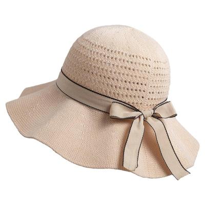 遮阳透气不油头出游休闲荷叶边