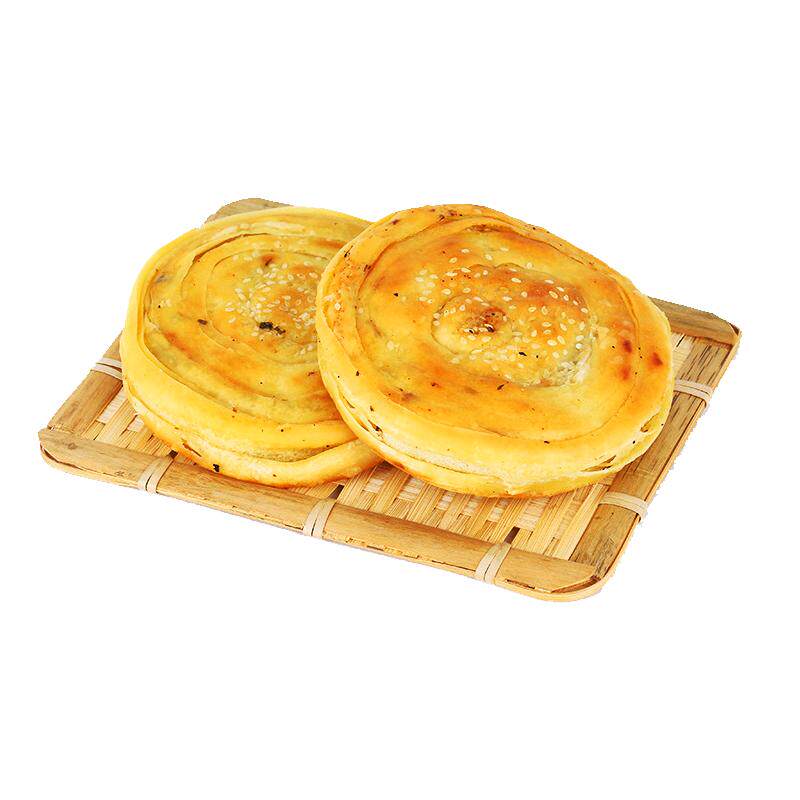 黄师兄军屯锅魁半成品早餐四川成都特产军屯锅盔特色熟食葱油椒盐