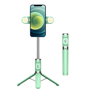 2025新款自拍杆防抖三脚架迷你便携旅游手机拍照神器通用360度旋转蓝牙手持直播落地支架vlog拍摄稳定多功能