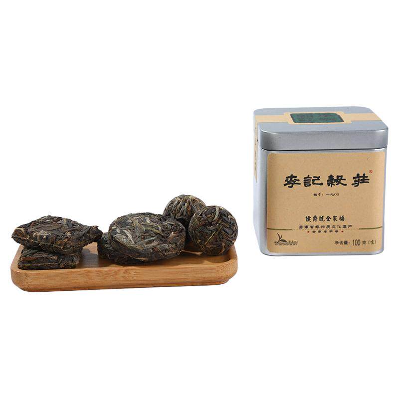 李记谷庄侯爵号全家福生茶100g