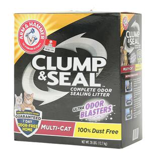 铁锤猫砂艾禾美膨润土进口矿石矿砂蓝红绿标黑盒猫沙防臭猫咪76斤