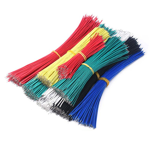 1007双头镀锡24AWG 20CM 导线电子线连接线镀锡线2468红黑并线22#