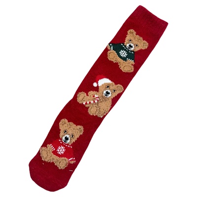 39包邮/带源盒包装！出口单珊瑚绒小猫小腿袜毛巾地板居家长袜