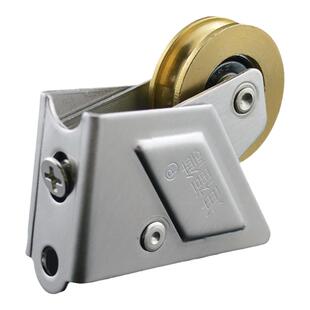 迪福德 2001型铝合金门窗滑轮推拉门双铜轮不锈钢彩铝轴承滚轮子