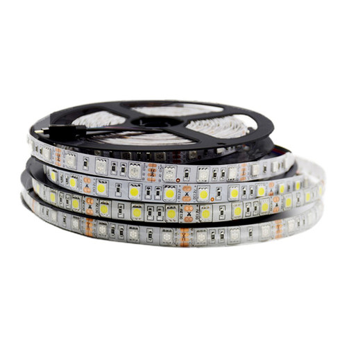 LED灯带24V 5050单色线形灯条自粘照明氛围裸板滴胶防水套管吊顶