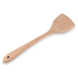 木铲子不粘锅专用炒菜锅铲长柄大号铲榉木无漆家用厨具实木铲锅铲