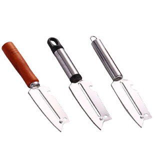 木柄水果削皮刀去皮薄手动家用老式削水果皮刨子多功能苹果捎果器