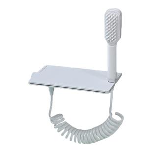 霖代卫浴浴缸龙头冷热明装入墙式淋浴花洒套装白色瀑布水龙头新品