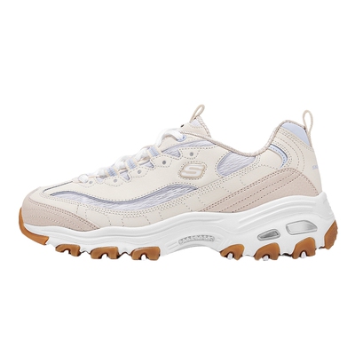 Skechers斯凯奇夏季女鞋运动厚底休闲鞋时尚熊猫鞋 150534/NTBL