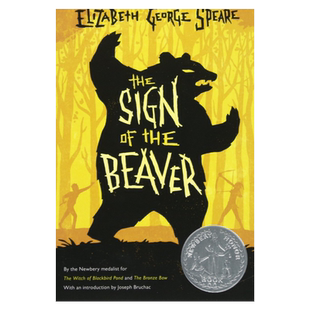 预售【英文原版】the Sign of the Beaver海狸的记号 Elizabeth George Speare伊丽莎白乔治斯匹尔儿童英语文学书
