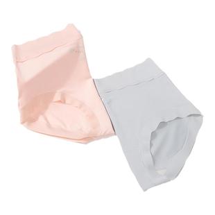 PROEA/宝路易女士高腰弹力塑身大码抗菌小平脚裤无束缚舒适内裤女