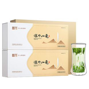 2025新茶鹏翔明前采摘绿茶汉中午子仙毫高山雀舌特级春茶礼盒200g
