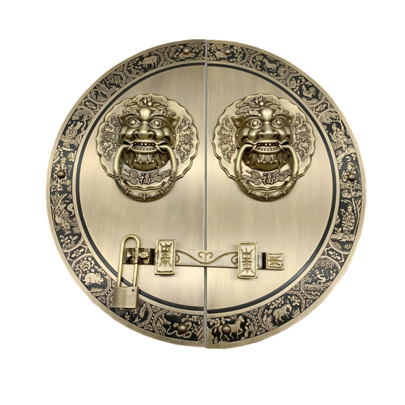 祥瑞8纯铜8木门插销门环门栓