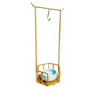 酒店网红大油条架子创意餐具挂肉铁架火锅饭店专用餐厅特色餐盘子