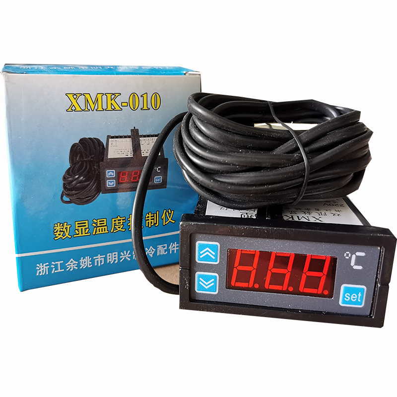XMK-010型双限数显温度控制仪 冷库冰箱微电脑控制器 浴缸温控仪