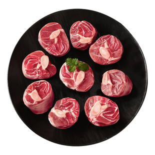 宁夏滩羊肉新鲜现杀羊小腿切块原切羊腱子肉羊腿生鲜火锅年货食材