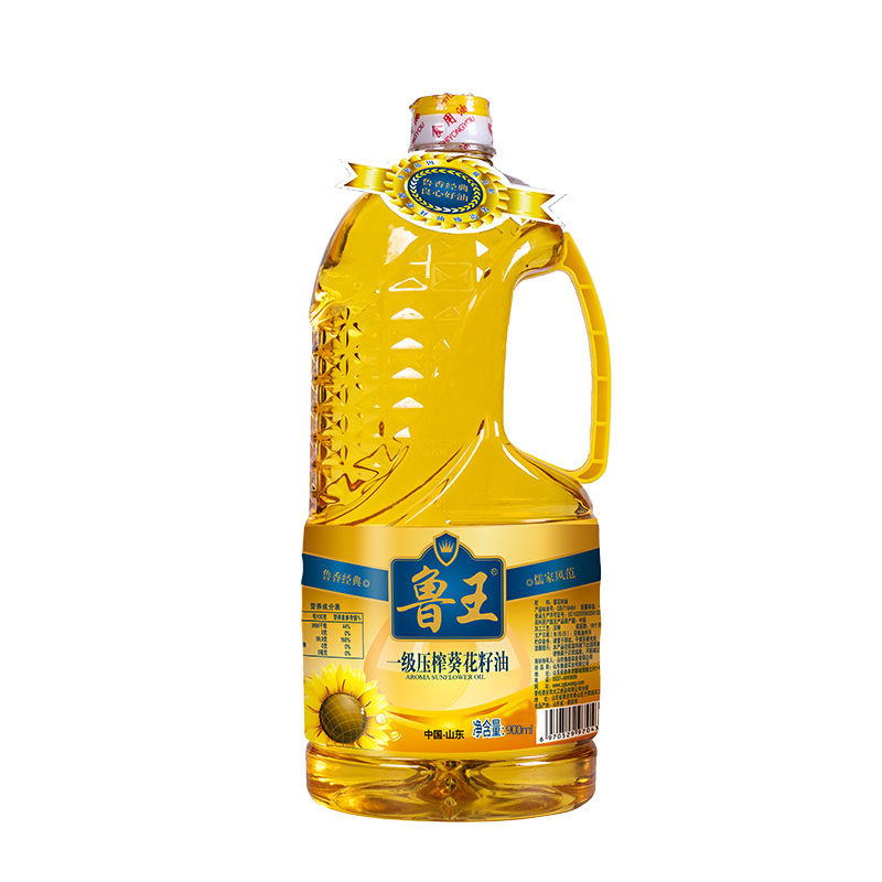 鲁王一级压榨葵花籽油小瓶装