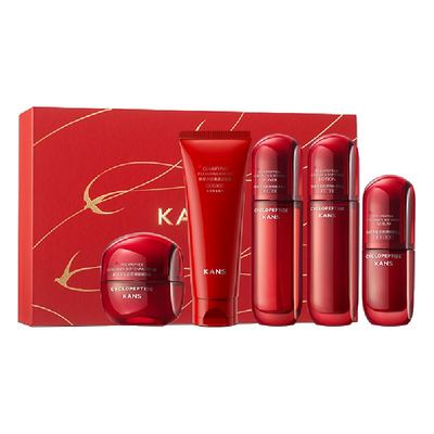 韩束红蛮腰水乳套装礼盒