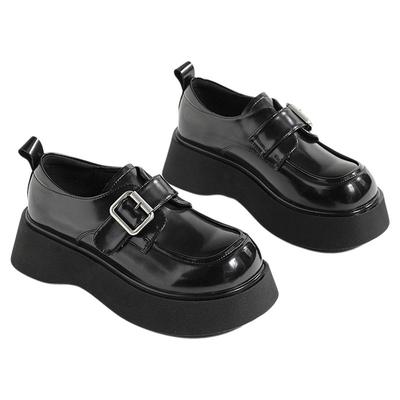 星期六小个子厚底高跟鞋女款秋冬