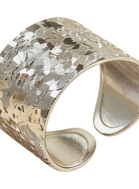 古熙西碎冰冰通体S925戒指