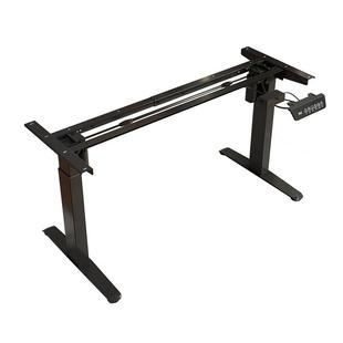 智能电动升降桌腿双电机双横梁办公电竞电脑桌自动可升降支架配件