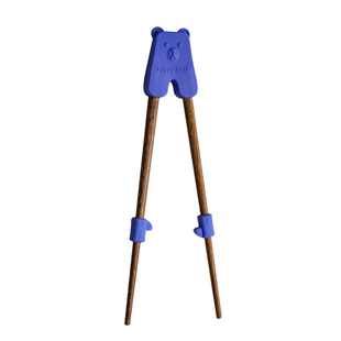 儿童筷子训练筷2岁3岁6岁以上专用木质不锈钢宝宝练习筷子辅助器