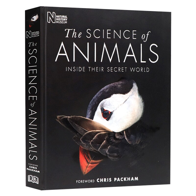 动物科学 英文原版 精装 The Science of Animals 探索动物王国多样性 DK百科全书 艺术动物绘画 摄影解剖揭示神秘动物学 英文版