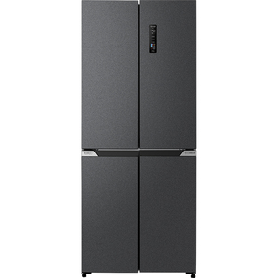 奥马431L冰箱一级节能效家用零嵌入式变频无霜双开门十字门电冰箱