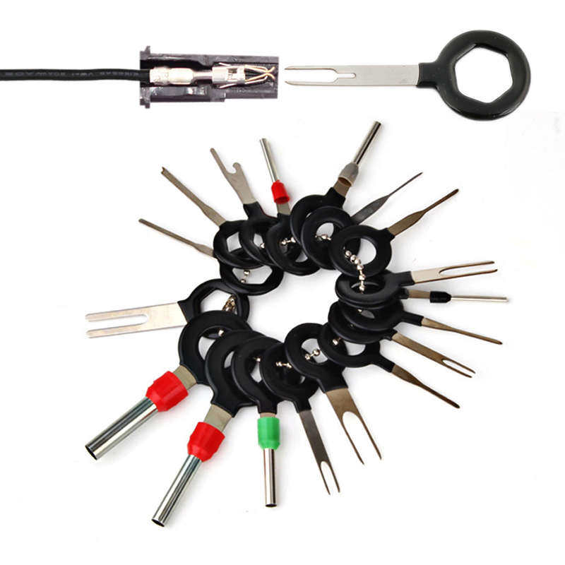 汽车插头线束端子退针器拆卸工具挑针取针推针线路退出器维修拔取