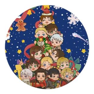 【幕醒森林】APH黑塔利亚周边 王耀 伊万 亚瑟色纸吧唧钥匙扣立牌