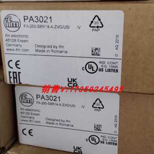 议价IFM PA3021 PA3023 PA3026 PA3228 PA3524 易福门 全新原装正