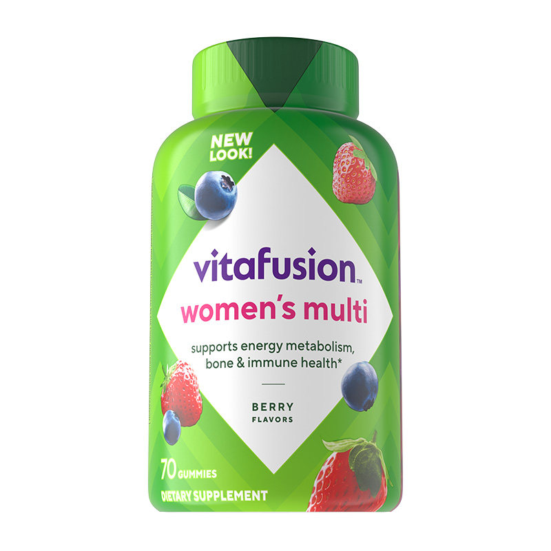 vitafusion女性多维复合维生素女士元气糖男士女维好气色男维