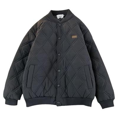 美式菱形格棉衣HEYBIG冬季