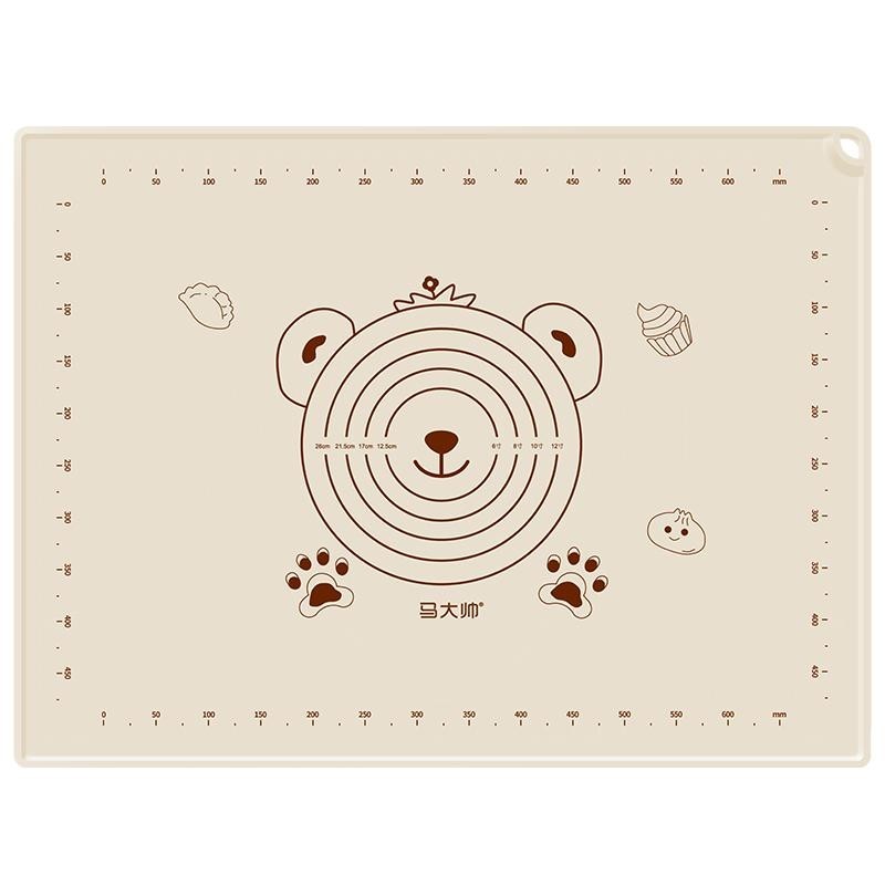 擀面杖家用三件套揉面垫加厚硅胶垫食品级案板擀面垫烘焙面板和面