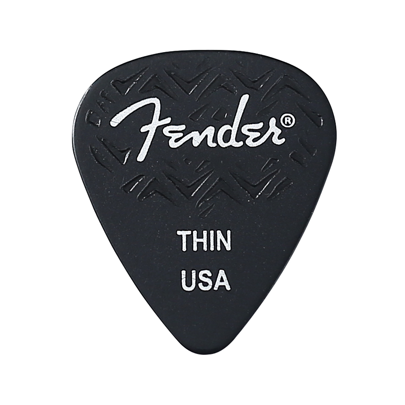 Fender芬达民谣吉他拨片351波浪纹赛璐璐电吉他贝斯防滑弹片PICK